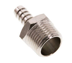 R 1/2'' Male x 9mm Nickel plated Brass Hose barb 16 Bar [2 Pieces]