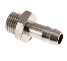 G 1/4'' Male x 9mm Nickel plated Brass Hose barb 16 Bar [5 Pieces]