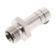 G 1/4'' Male x 10mm Nickel plated Brass Hose barb 16 Bar [2 Pieces]
