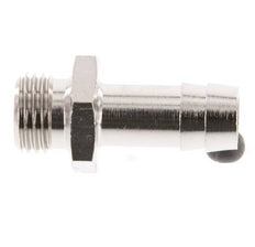 G 1/4'' Male x 10mm Nickel plated Brass Hose barb 16 Bar [2 Pieces]