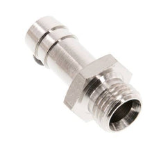 G 1/4'' Male x 10mm Nickel plated Brass Hose barb 16 Bar [2 Pieces]