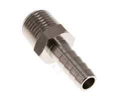 R 1/4'' Male x 8mm Nickel plated Brass Hose barb 16 Bar [5 Pieces]