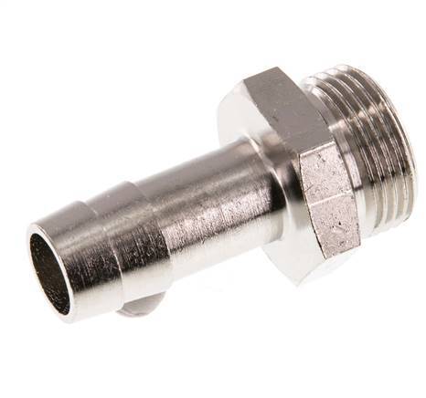 G 3/4'' Male x 16mm Nickel plated Brass Hose barb 16 Bar
