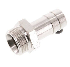 G 3/4'' Male x 19mm Nickel plated Brass Hose barb 16 Bar