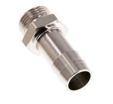 G 3/8'' Male x 13mm Nickel plated Brass Hose barb 16 Bar [2 Pieces]