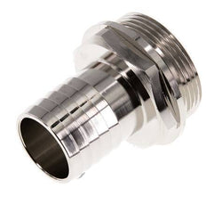 G 1 1/2'' Male x 32mm Nickel plated Brass Hose barb 16 Bar
