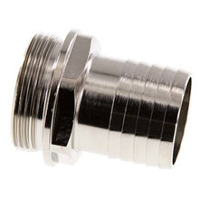 G 1 1/2'' Male x 38mm Nickel plated Brass Hose barb 16 Bar