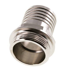 G 1 1/2'' Male x 38mm Nickel plated Brass Hose barb 16 Bar