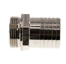 G 1 1/4'' Male x 38mm Nickel plated Brass Hose barb 16 Bar