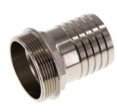 G 2'' Male x 50mm Nickel plated Brass Hose barb 16 Bar