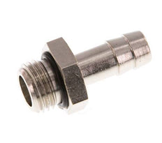 G 1/4'' Male x 8mm Nickel plated Brass Hose barb with NBR Seal 30 Bar [5 Pieces]