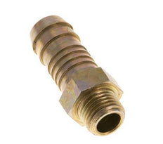 G 1/4'' Male x 13mm Zinc plated Steel Hose barb 25 Bar [2 Pieces]