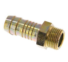 G 3/8'' Male x 13mm Zinc plated Steel Hose barb 25 Bar [2 Pieces]