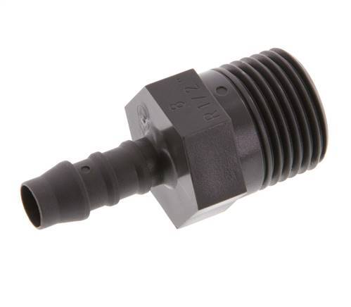 R 1/2'' Male x 8mm PA 6 Hose barb 10 Bar [5 Pieces]