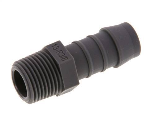 R 3/8'' Male x 13mm PA 6 Hose barb 10 Bar [10 Pieces]
