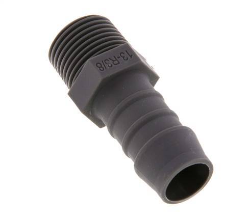 R 3/8'' Male x 13mm PA 6 Hose barb 10 Bar [10 Pieces]