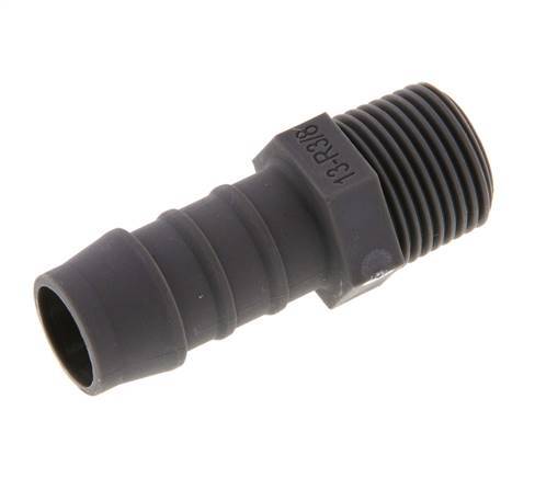 R 3/8'' Male x 13mm PA 6 Hose barb 10 Bar [10 Pieces]