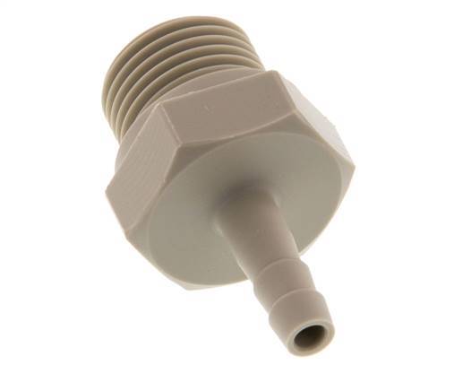 G 1/2'' Male x 6mm Polypropylene (PP) Hose barb 10 Bar