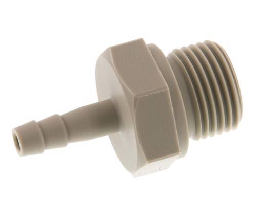 G 1/2'' Male x 6mm Polypropylene (PP) Hose barb 10 Bar