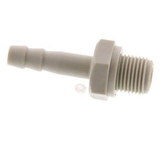 G 1/8'' Male x 4mm Polypropylene (PP) Hose barb 10 Bar