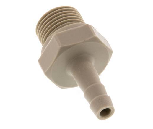 G 3/8'' Male x 6mm Polypropylene (PP) Hose barb 10 Bar