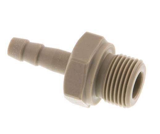 G 3/8'' Male x 6mm Polypropylene (PP) Hose barb 10 Bar