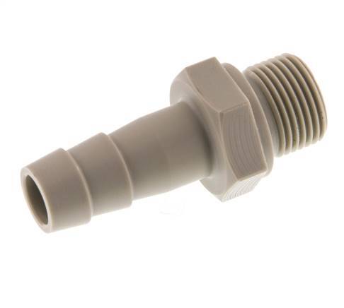 G 3/8'' Male x 12mm Polypropylene (PP) Hose barb 10 Bar