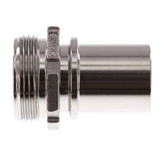 G 1 1/4'' Male x 32mm Stainless steel Hose barb with Safety Collar DIN 2817