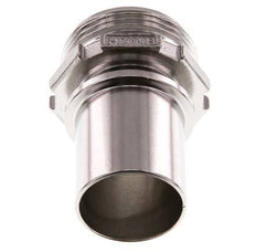 G 1 1/4'' Male x 32mm Stainless steel Hose barb with Safety Collar DIN 2817