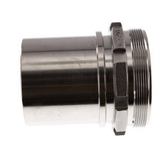 G 4'' Male x 100mm Stainless steel Hose barb with Safety Collar DIN 2817