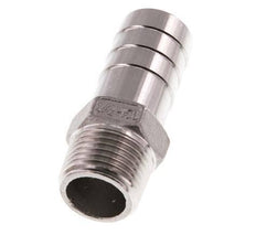 R 1/2'' Male x 19mm Stainless steel Hose barb 16 Bar