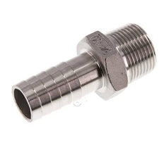 R 3/4'' Male x 19mm Stainless steel Hose barb 16 Bar