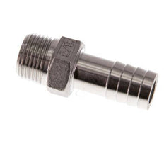 R 3/8'' Male x 13mm Stainless steel Hose barb 16 Bar