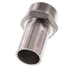 R 1 1/2'' Male x 38mm Stainless steel Hose barb 16 Bar