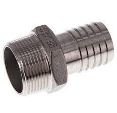 R 1 1/4'' Male x 32mm Stainless steel Hose barb 16 Bar