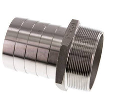 R 3'' Male x 75mm Stainless steel Hose barb 16 Bar