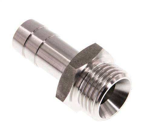 G 1/2'' Male x 13mm Stainless steel Hose barb 40 Bar