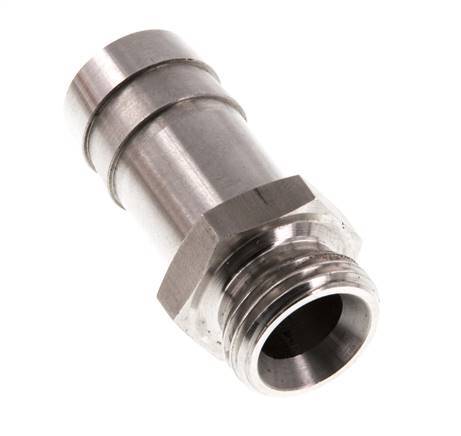G 1/2'' Male x 19mm Stainless steel Hose barb 40 Bar