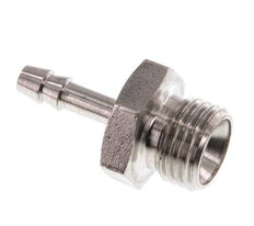 G 1/4'' Male x 4mm Stainless steel Hose barb 40 Bar
