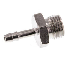 G 1/4'' Male x 4mm Stainless steel Hose barb 40 Bar