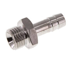 G 1/4'' Male x 8mm Stainless steel Hose barb 40 Bar