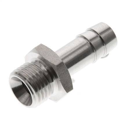 G 1/4'' Male x 9mm Stainless steel Hose barb 40 Bar