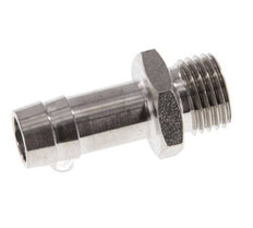 G 1/4'' Male x 10mm Stainless steel Hose barb 40 Bar