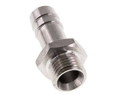 G 1/4'' Male x 10mm Stainless steel Hose barb 40 Bar