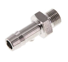G 1/8'' Male x 8mm Stainless steel Hose barb 40 Bar