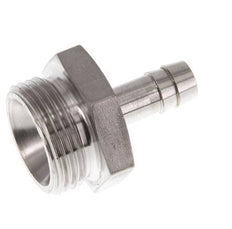 G 3/4'' Male x 9mm Stainless steel Hose barb 40 Bar