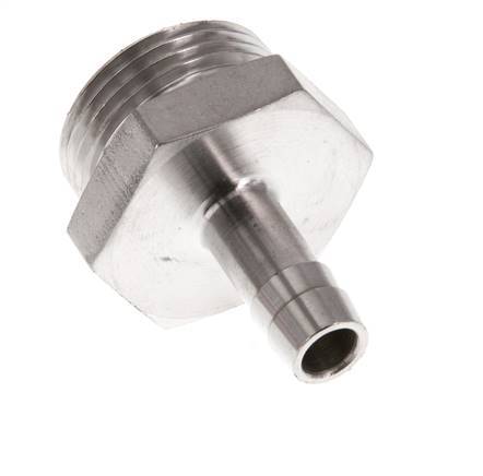 G 3/4'' Male x 9mm Stainless steel Hose barb 40 Bar