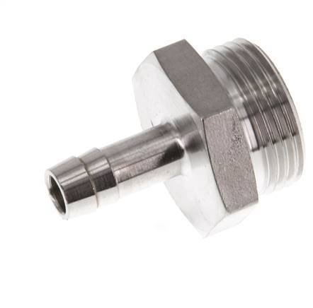 G 3/4'' Male x 9mm Stainless steel Hose barb 40 Bar