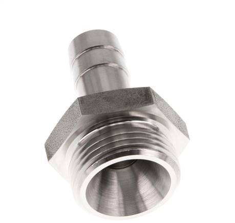 G 3/4'' Male x 13mm Stainless steel Hose barb 40 Bar