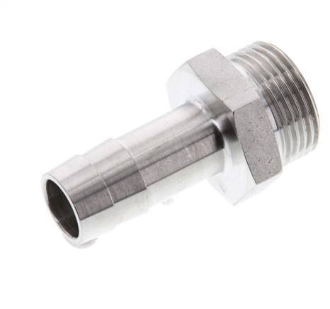 G 3/4'' Male x 16mm Stainless steel Hose barb 40 Bar